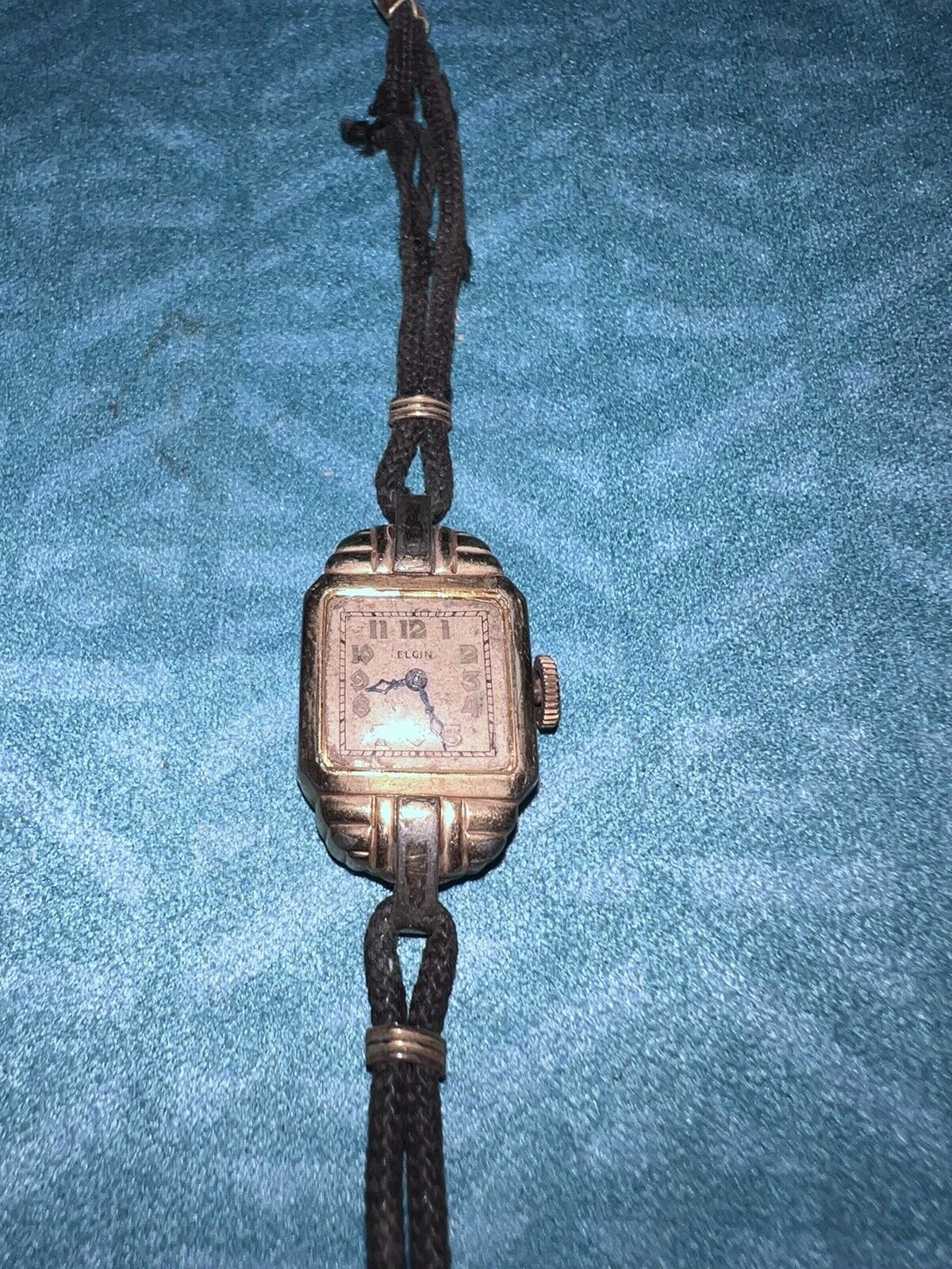 Elgin Art Deco Ladies Wrist Watch RUNNING WELL