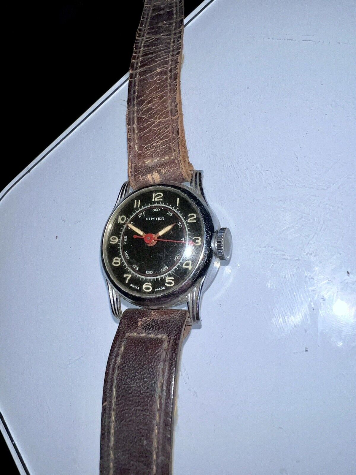 2 Vintage Cimier Swiss Military Style Manual Wristwatches. (2 PCs)