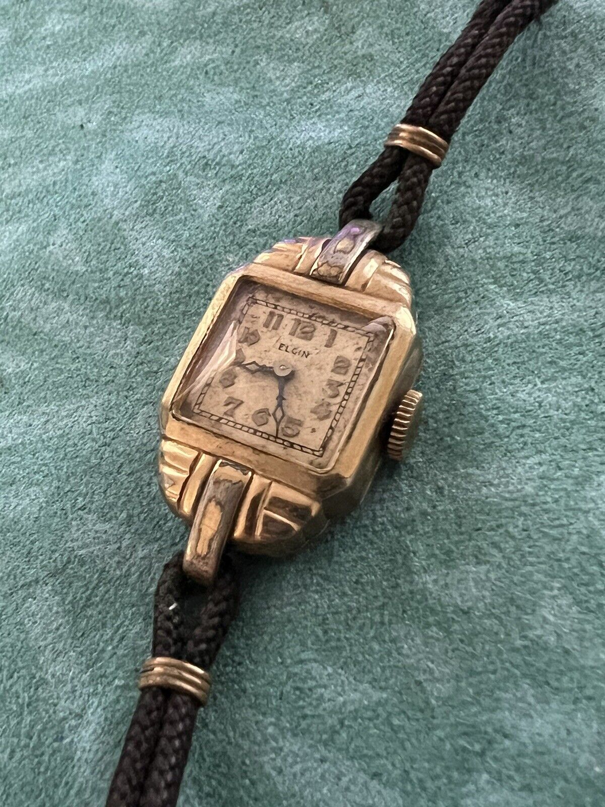 Elgin Art Deco Ladies Wrist Watch RUNNING WELL