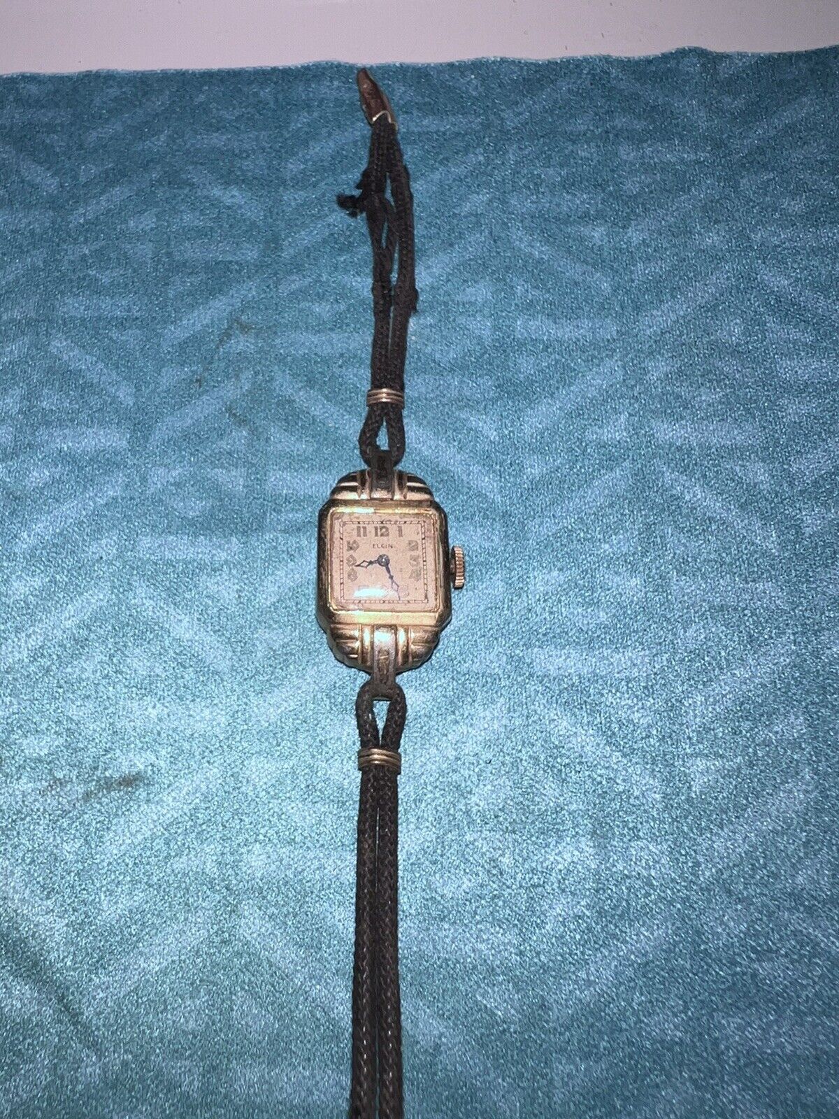 Elgin Art Deco Ladies Wrist Watch RUNNING WELL