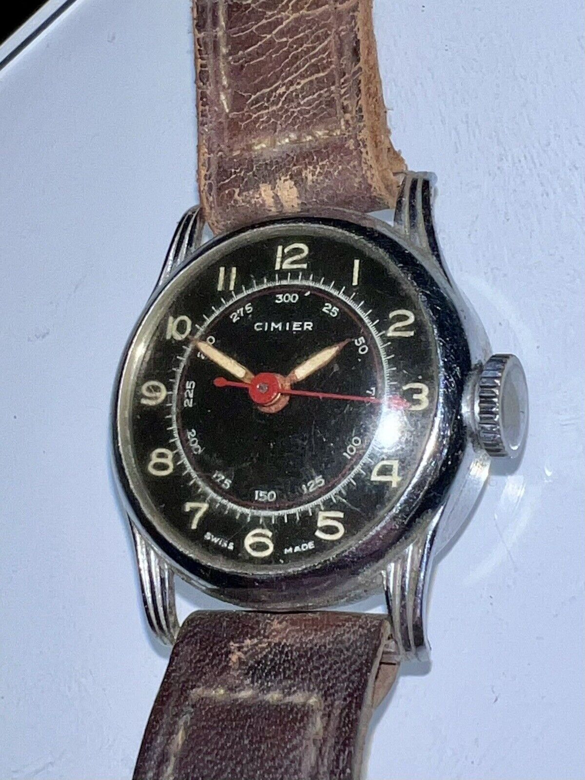 2 Vintage Cimier Swiss Military Style Manual Wristwatches. (2 PCs)