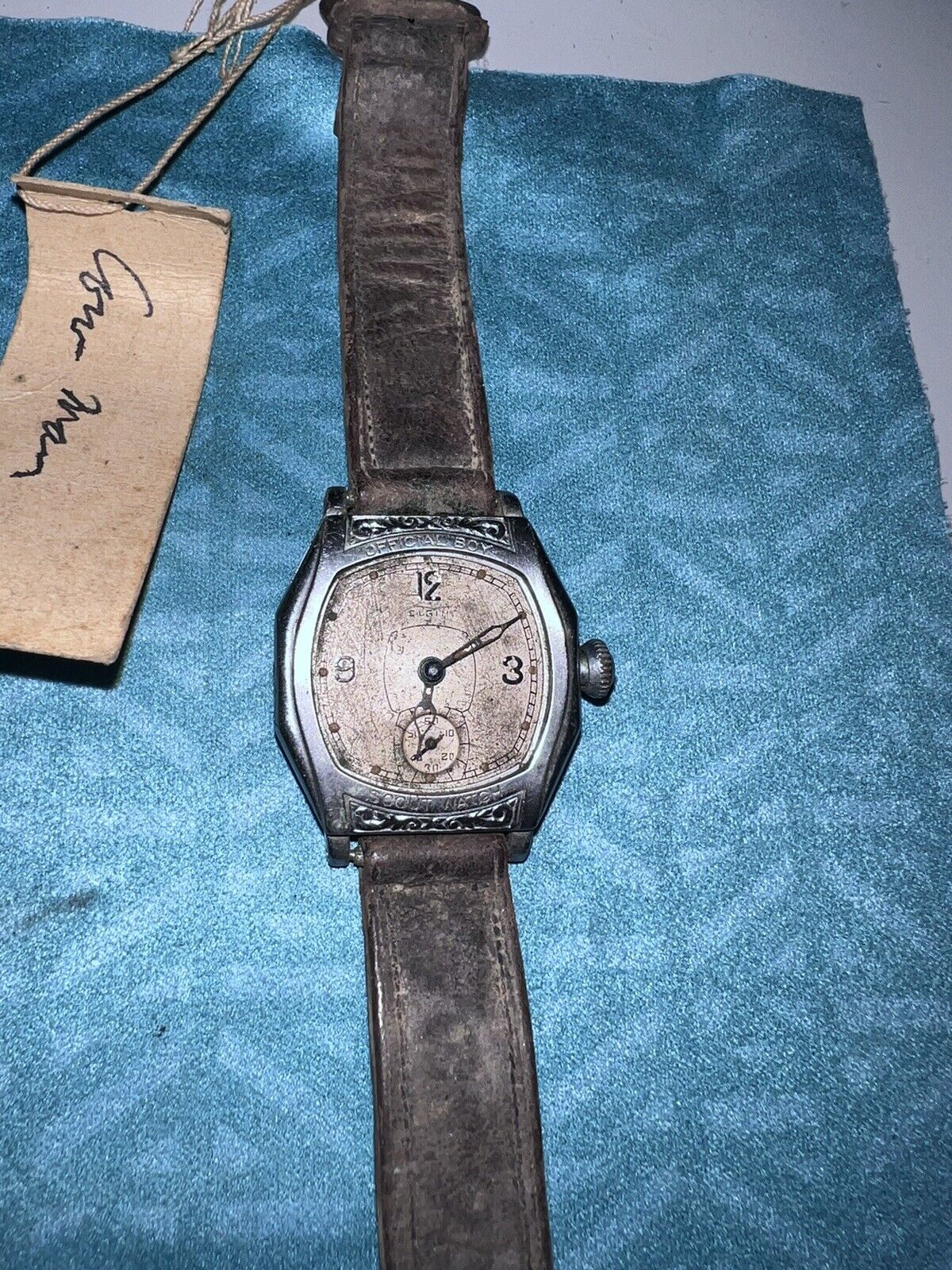 Elgin 1920’s Art Deco “OFFICIAL BOY SCOUT WATCH”