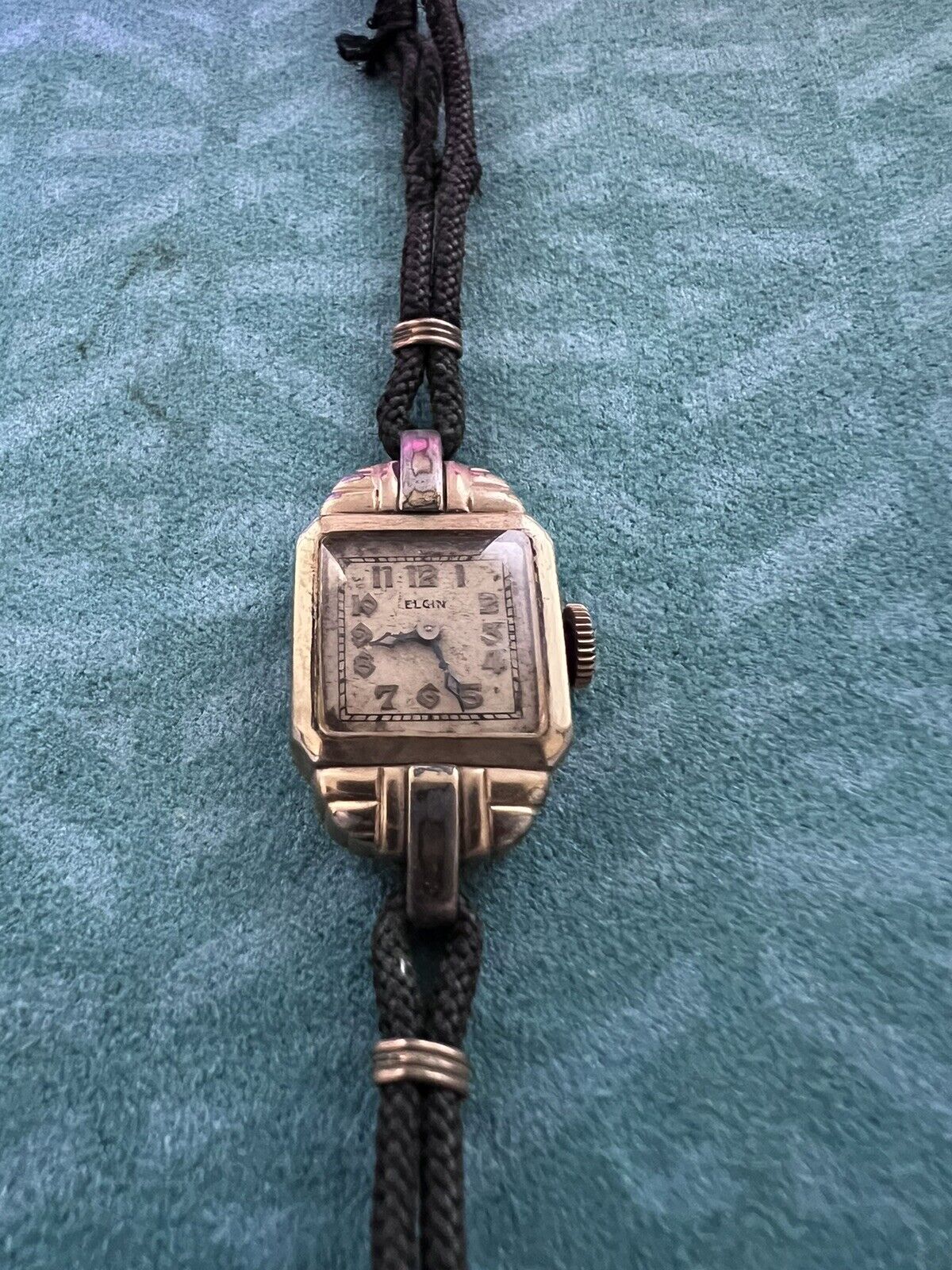 Elgin Art Deco Ladies Wrist Watch RUNNING WELL